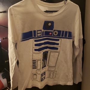 R2D2 long sleeve shirt